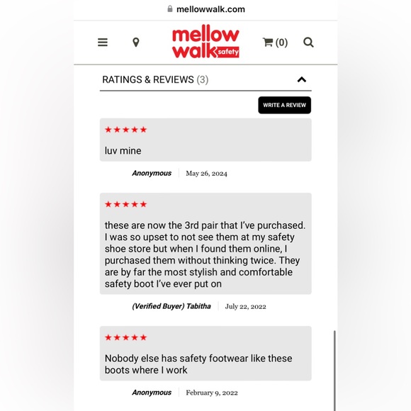 NIB Leather Mellow Walk Steel Toe Slip Resistant Engineer Safety Boot PR Vanessa - Picture 15 of 15